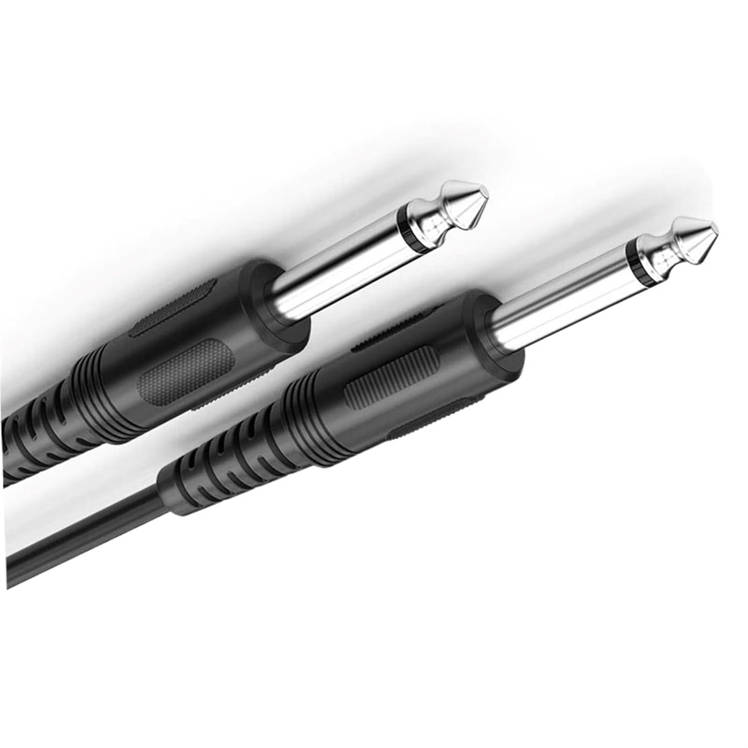 Pro Audio Cable 6.5mm Cable 6.35 Large Two-core Male to Male Connection Cable to Recording Cable Guitar Amplifier Speaker Adapter Cable(15 Meters)