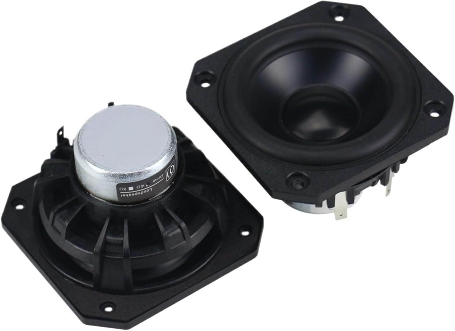 2pcs 3 Inch Full Range Speaker Car 4ohm 25W Speakers