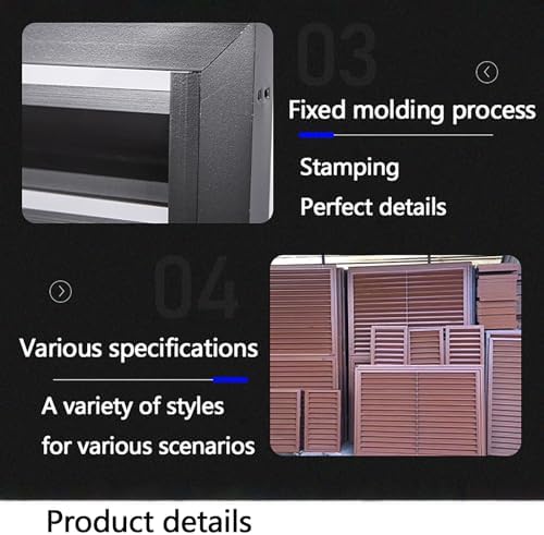 Outdoor Privacy Screen Air Conditioner Cover for Outside Units, Aluminum All Weather Protective Cover, Outdoor AC Unit Cover Trash Can Enclosure Free Standing Flower Stand Garden F