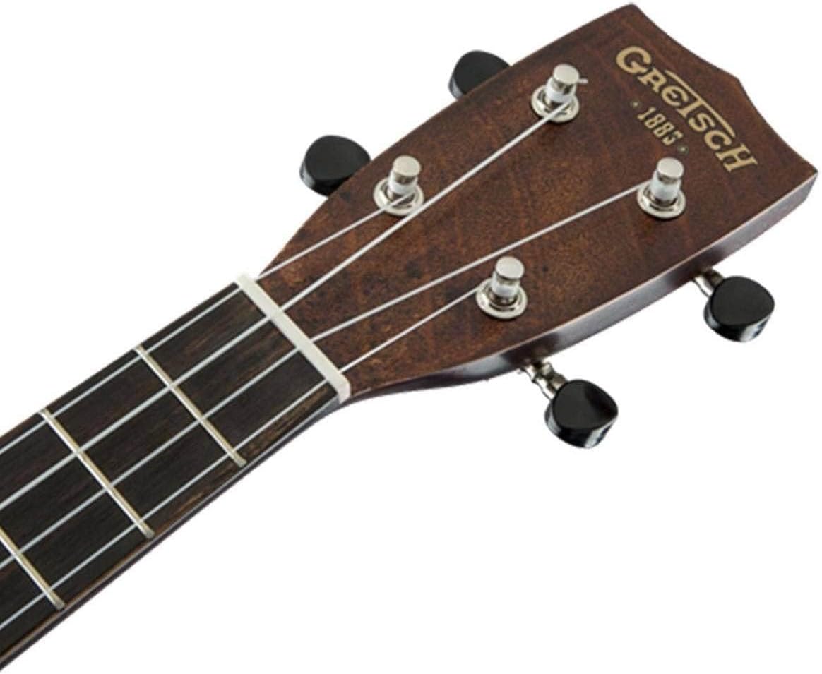 Gretsch G9110-L Concert Long-Neck Acoustic Electric Ukulele - Vintage Mahogany Stain