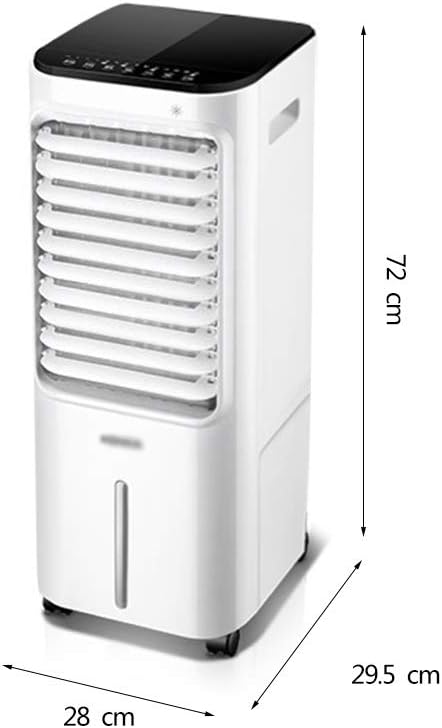 Portable Air Conditioner Fan Air Cooler, Air Conditioner Portable Evaporative Small Misting With Remote Control Humidifier Fan And Bladeless Noiseless Fan, For Office, Dorm, Room(Free Ice Tray)