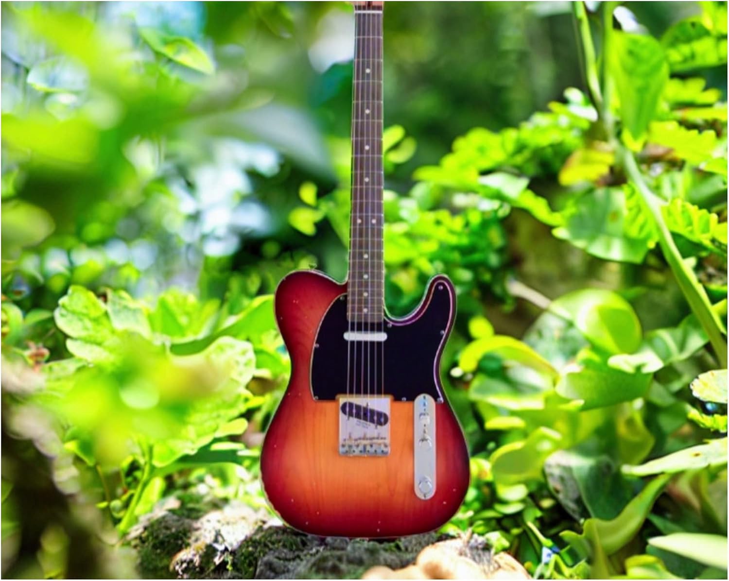 Fender Jason Isbell Custom Telecaster Electric Guitar, 3-Color Chocolate Burst, Rosewood Fingerboard