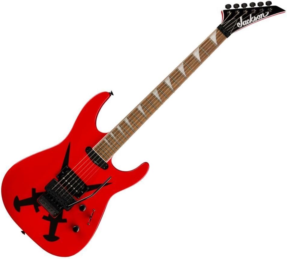 Jackson X Series Soloist SL1A DX Electric Guitar - Red Cross Daggers