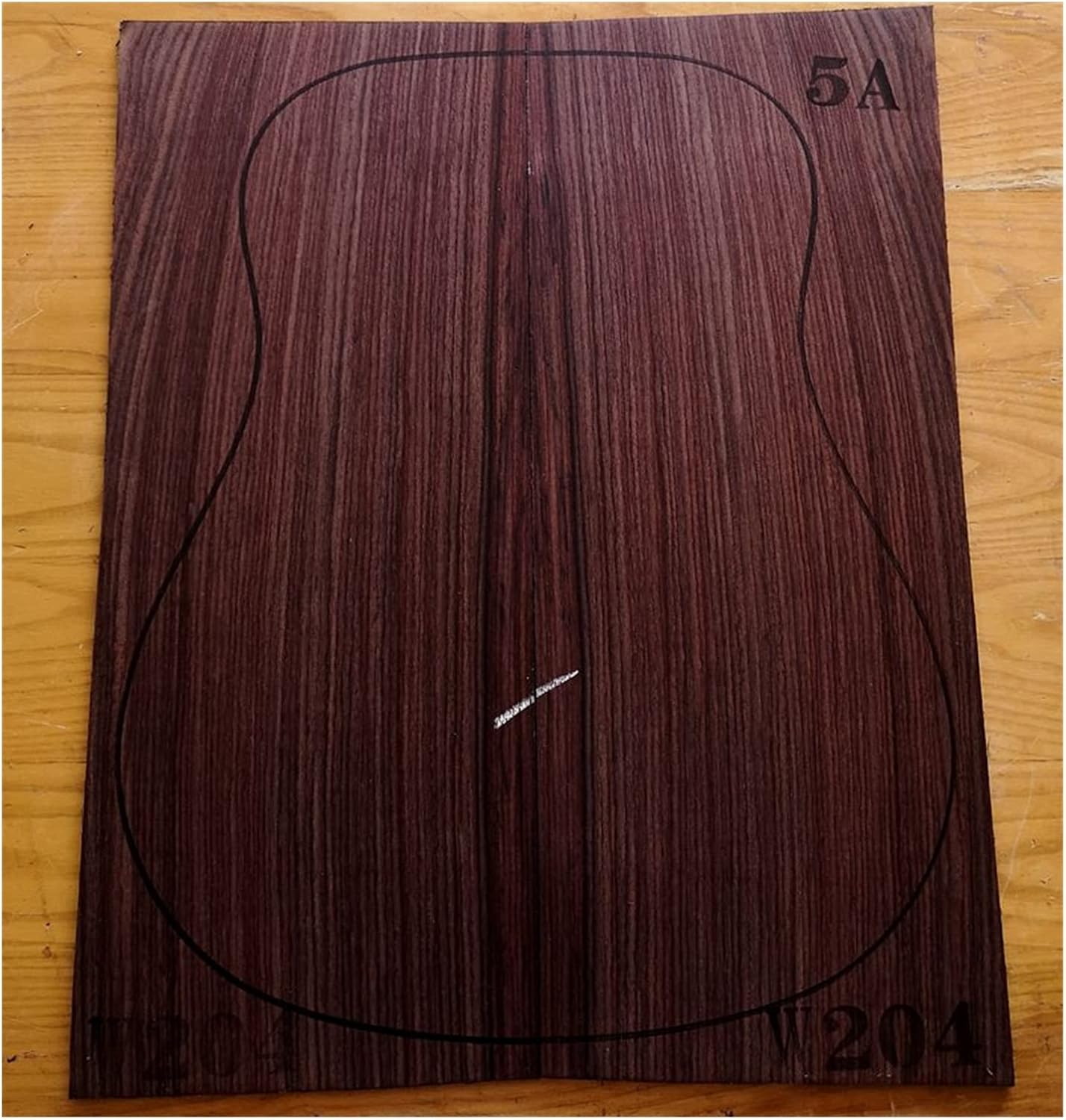 India Rose Wood Back Panel Wool Guitar Production Material Accessories DIY Guitar Kit (Color : 19)