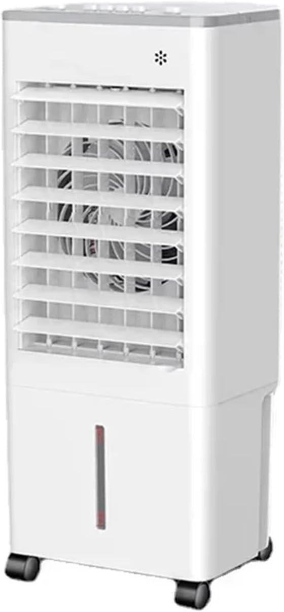 Portable Air Conditioner, Air Conditioning Fan Small Air Cooler Single Cooler Fan e Air Conditioning Fan,Desktop Fan for Home Outdoors(Mechanical control)