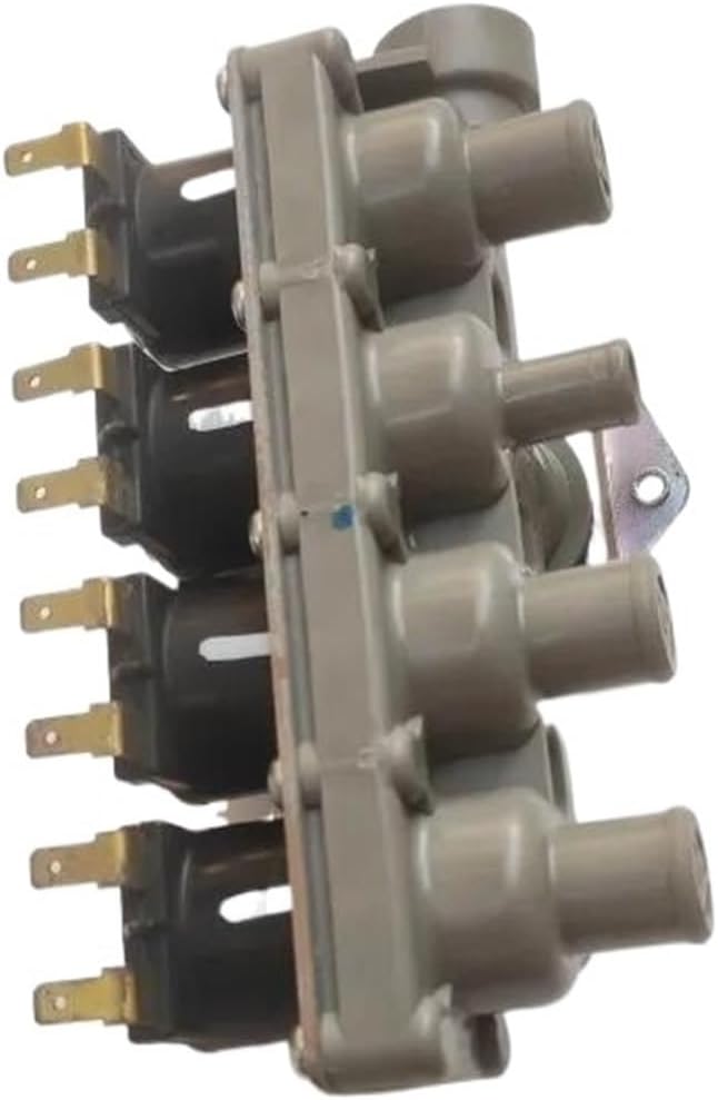 Drum Washing Machine Water Inlet Solenoid Valve, Compatible for Haier, XGQ100-14HBD70U1JD C1HDU75G3 Washing Machine Parts