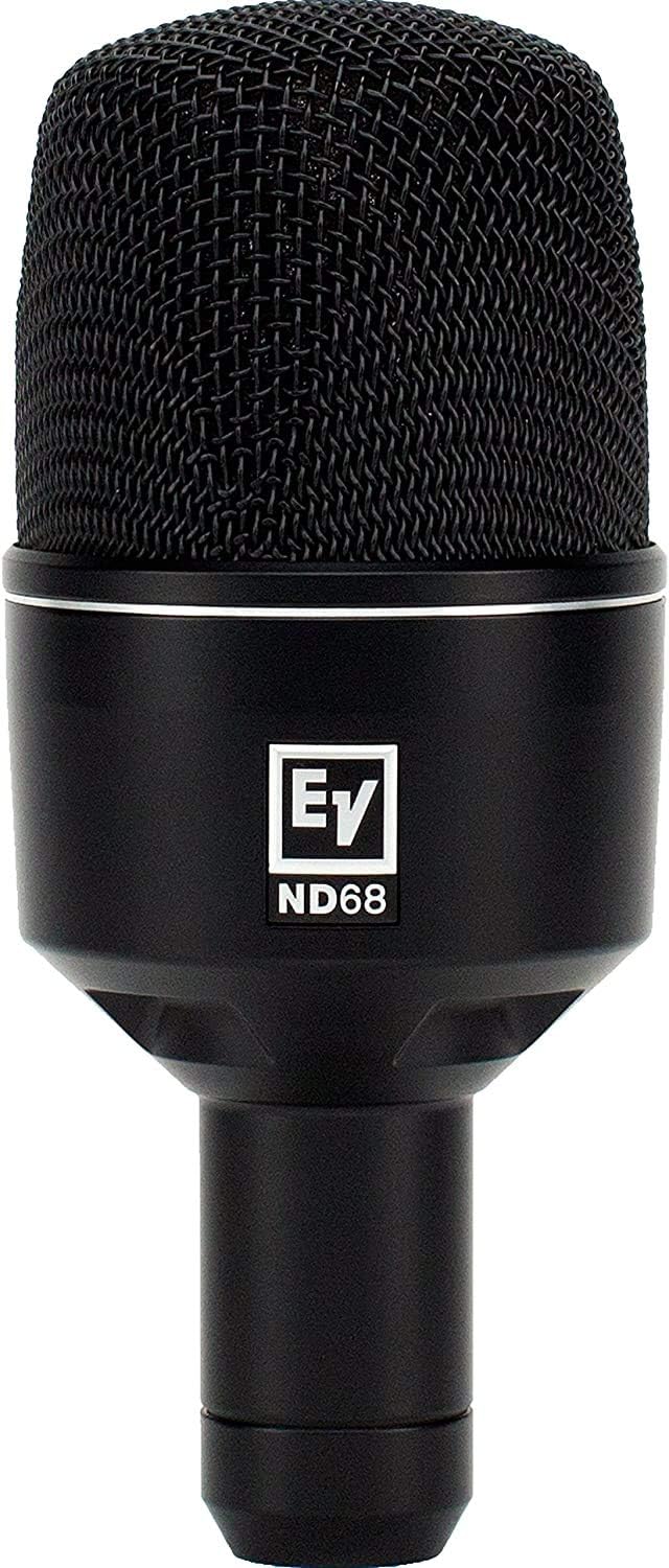 Electro-Voice ND68 Dynamic Supercardioid Bass Drum Microphone ,Black