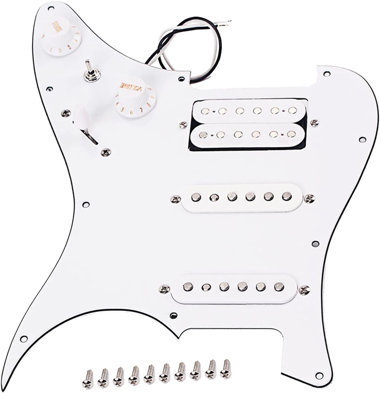 Loaded Prewired Pickguards SSH Alnico for ST Electric Guitar Loaded Pickguard