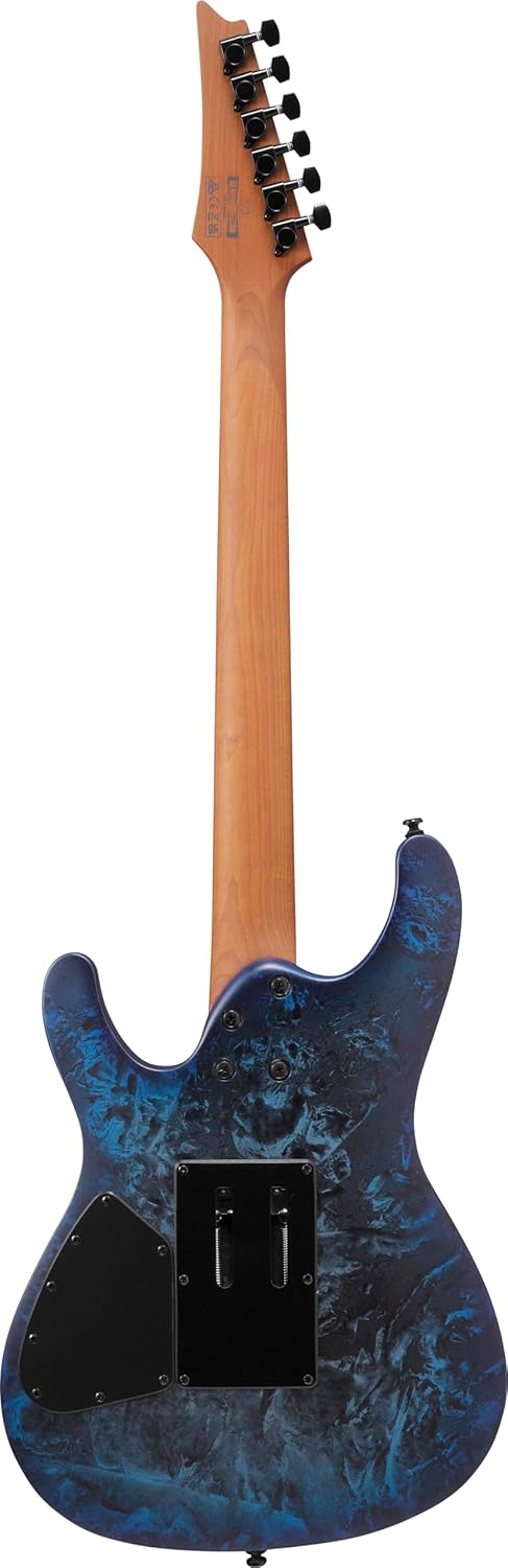 Ibanez S770CZM Solidbody Electric Guitar - Cosmic Blue Frozen Matte