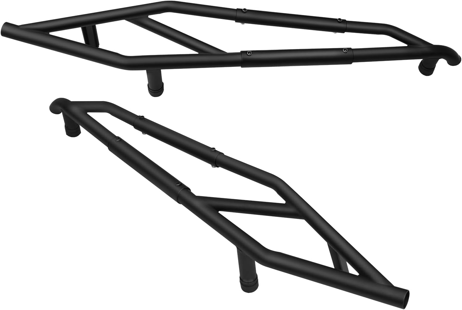 Nerf Bars Rock Sliders for 2024 Can-Am Maverick R, Combined Side Bumper Brush Guard Side Steps Nerf Bars Tree Kickers for Can Am Maverick R X RS 2024 2025 Accessories, Replace #715007170