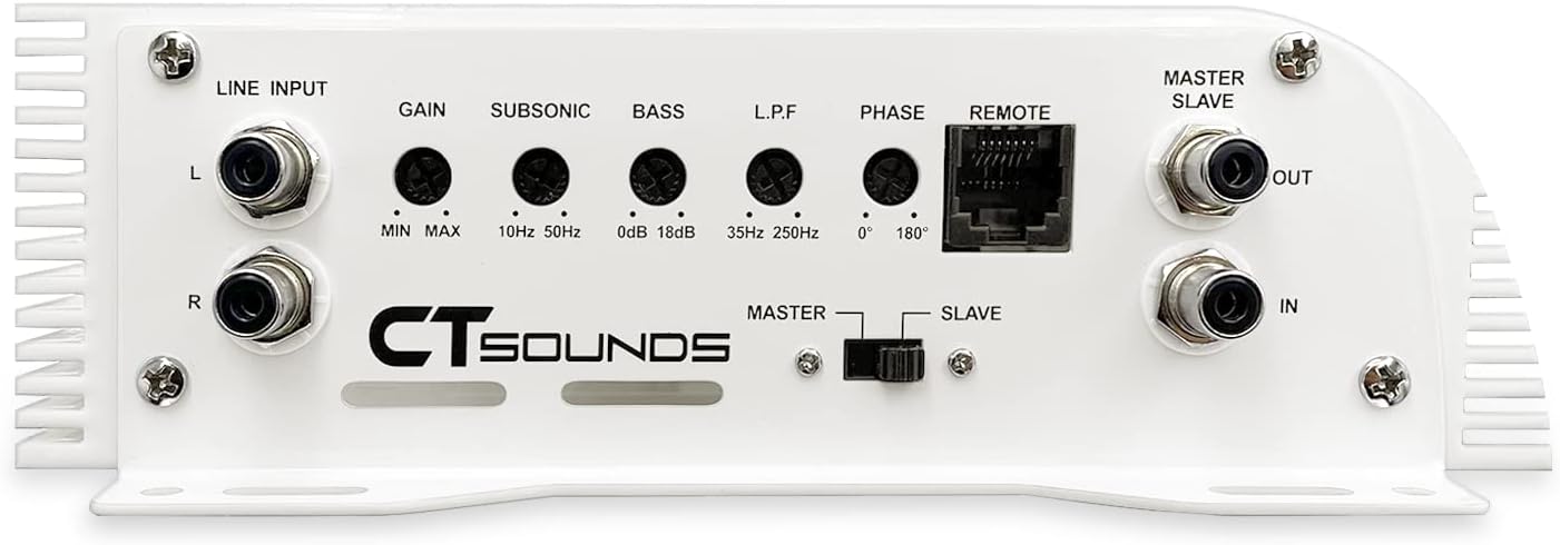 CT Sounds ATv2-1400.1d 1800 Watt Strappable Class D Car Monoblock Amplifier