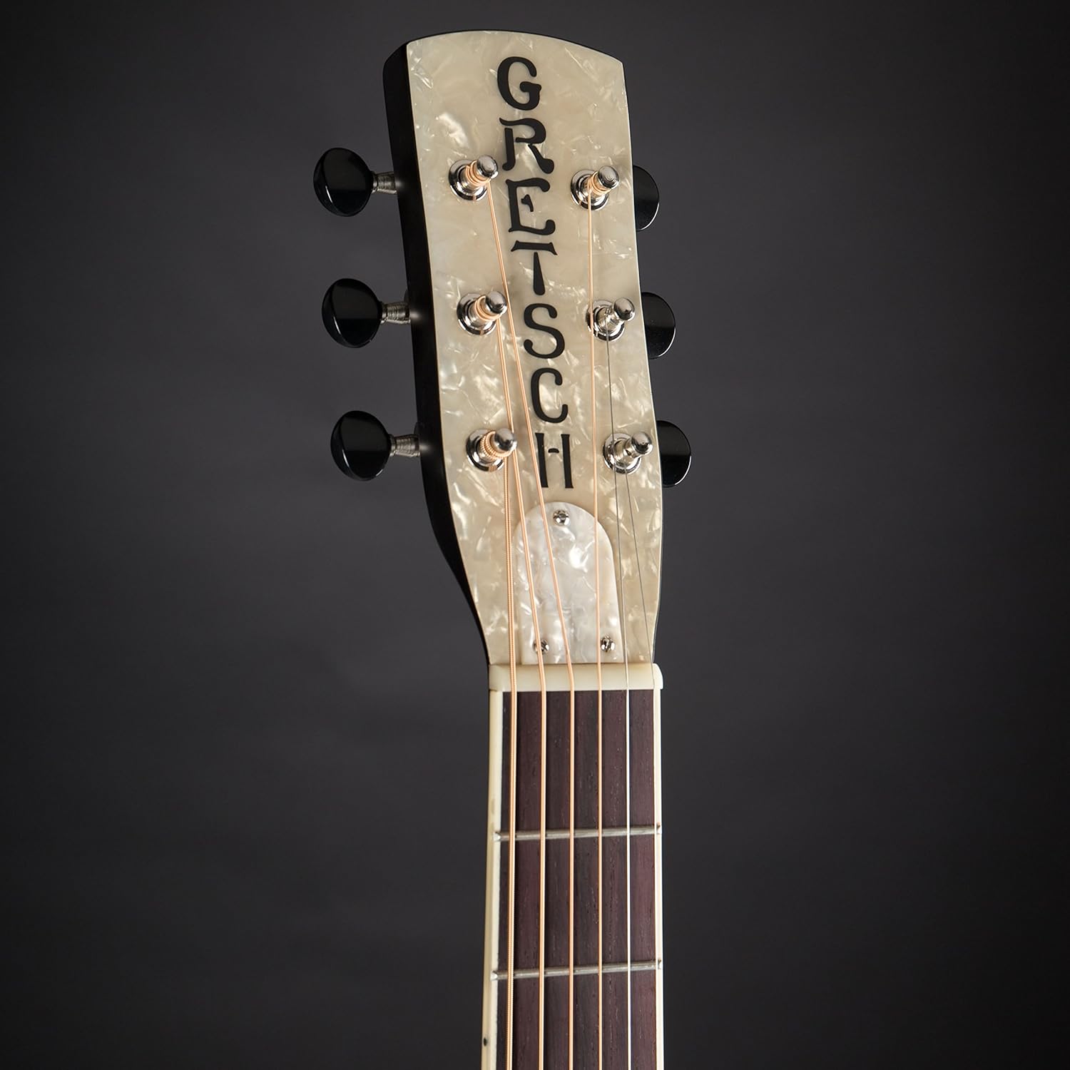 Gretsch G9220 6-String Resonator Electric Guitar with Bobtail Round Neck with Gretsch Ampli-Sonic Diaphragm Resonator Cone (Right-Handed, 2-Color Sunburst)