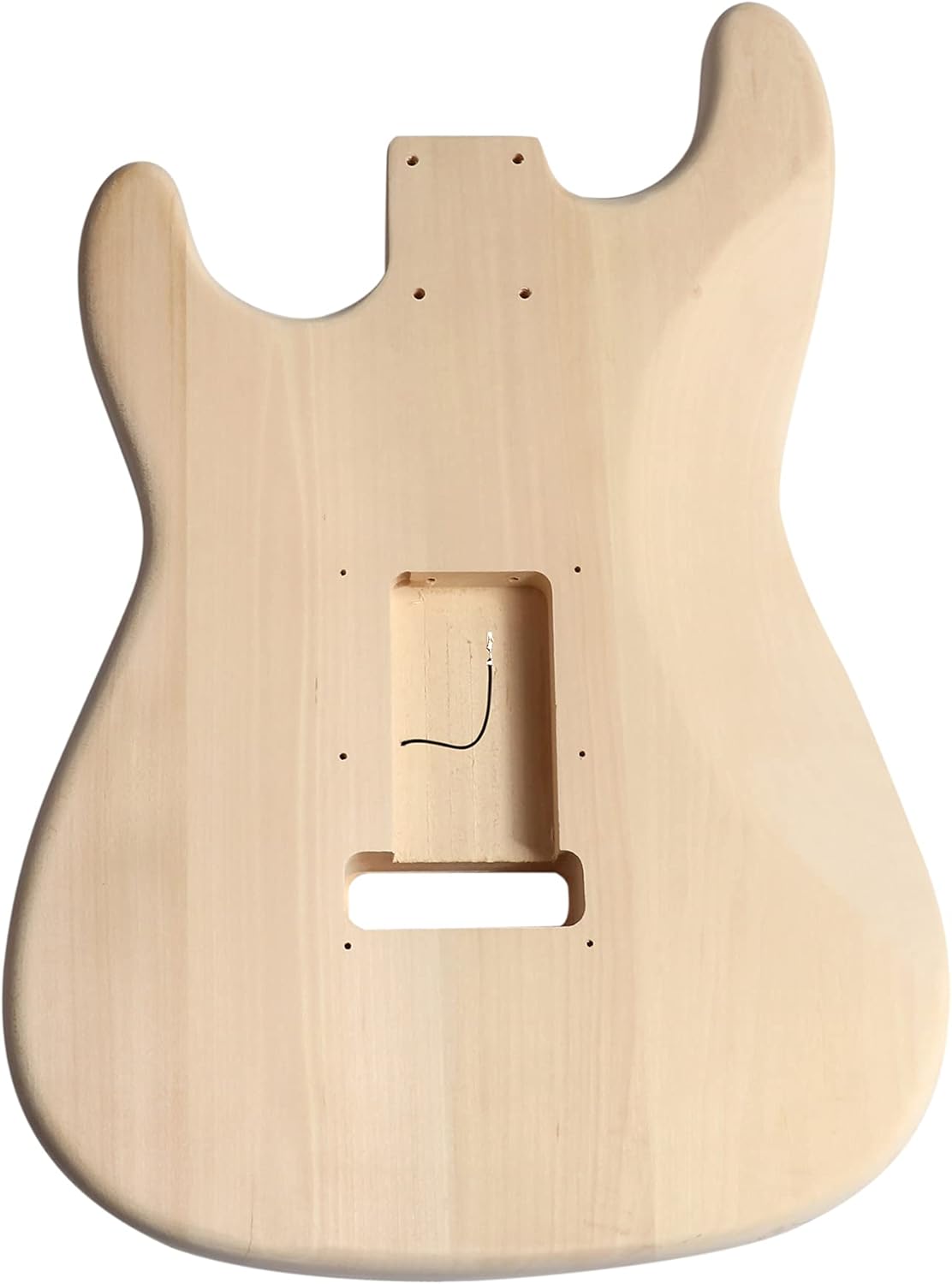 DIY Electric Guitar Kit Beginner Kits 6 String Right Handed with Basswood Body Maple Neck Poplar Laminated Fingerboard Chrome hardware S-S-S Build Your Own Guitar.