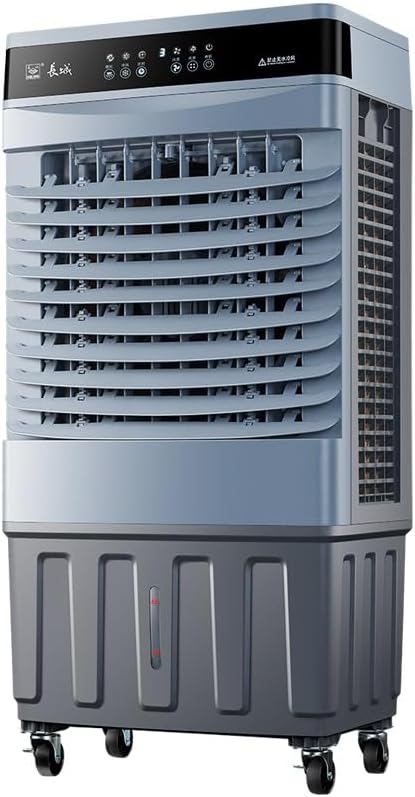 5000CFM Swamp Cooler, Evaporative Cooler, Portable Air Conditioners No Windows Needed, 120°Oscillation, Remote, 16Gal Tank, 12H Timer, 4 Ice Packs, 3 Speeds 3 Modes for Indoor Outdoor