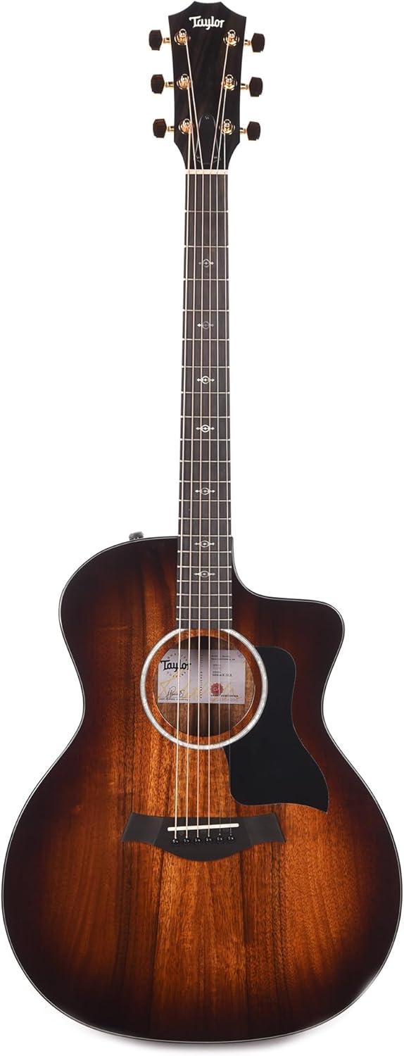 Taylor 224ce-K DLX Grand Auditorium Acoustic-electric Guitar - Tobacco
