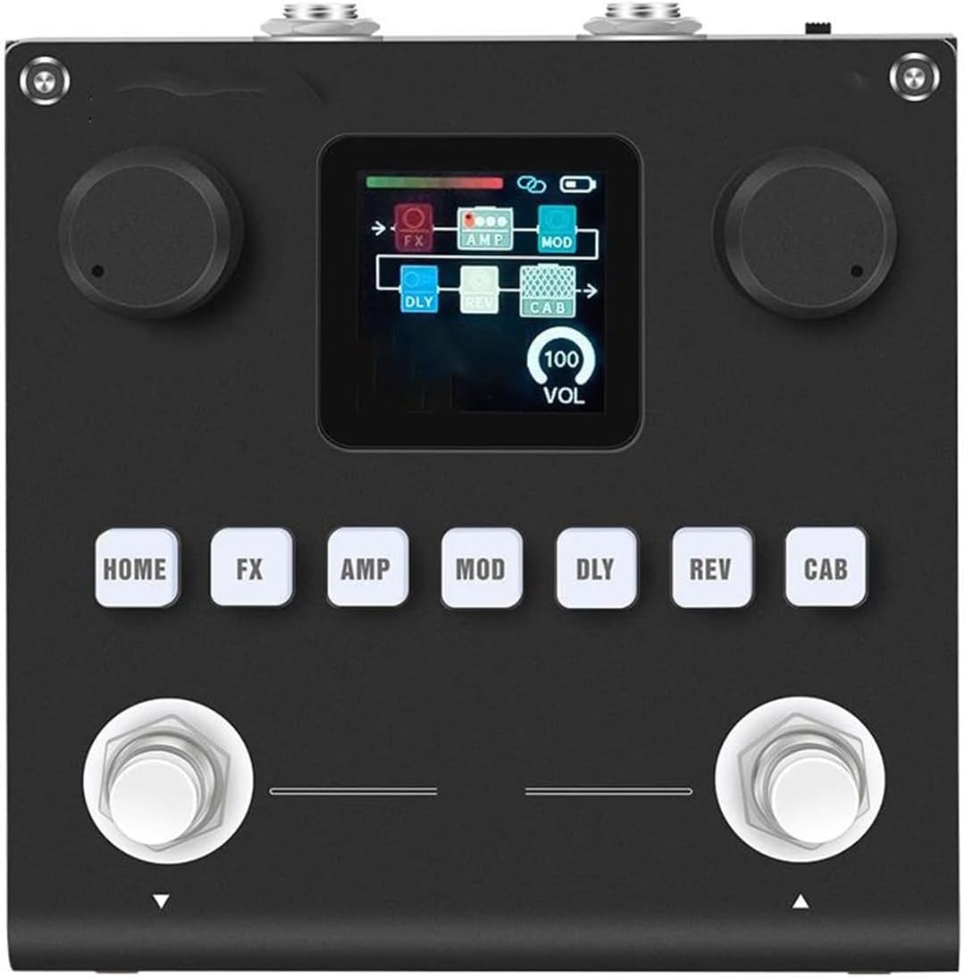 Professional Guitar Effects Pedals Guitar/Bass Amplifier Multi Effects Processor(2)