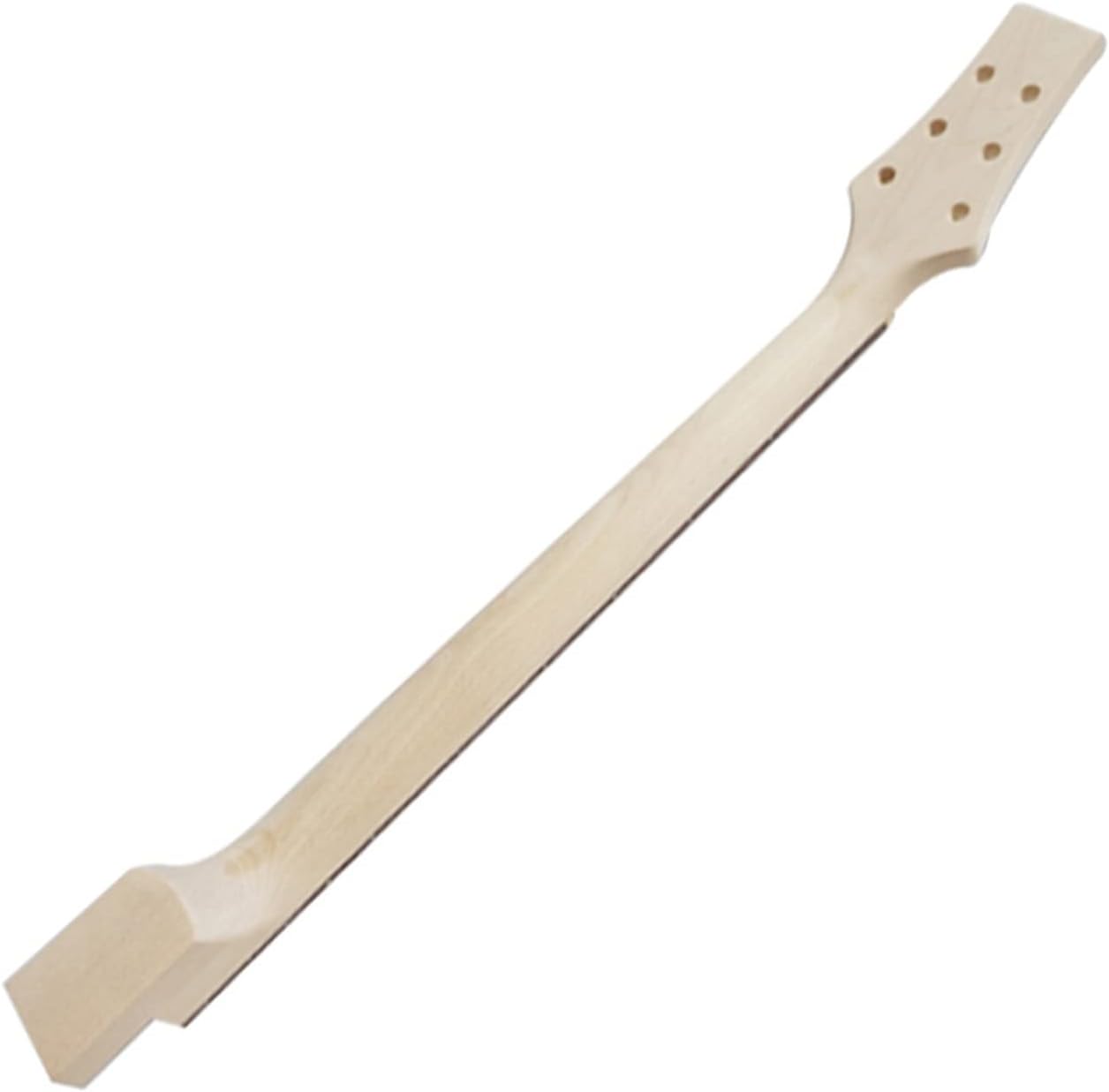 TSTS 38 Inches Unfinished DIY Electric Guitar Kits Basswood Body Hard Maple Neck with All Hardwares Unfinished Electric Guitar Kit (Color : 01)