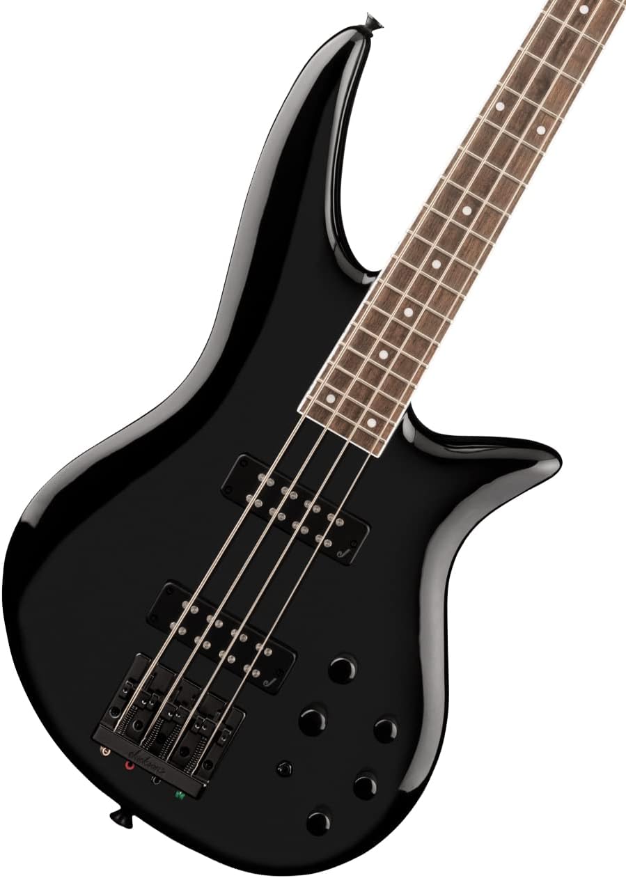 Jackson X Series Spectra Bass SBX IV, Gloss Black, Laurel Fingerboard