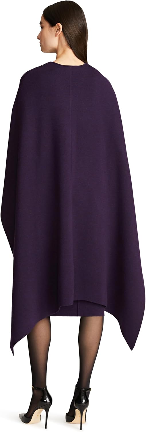 H HALSTON Women's Sweater Dress in Merino Wool