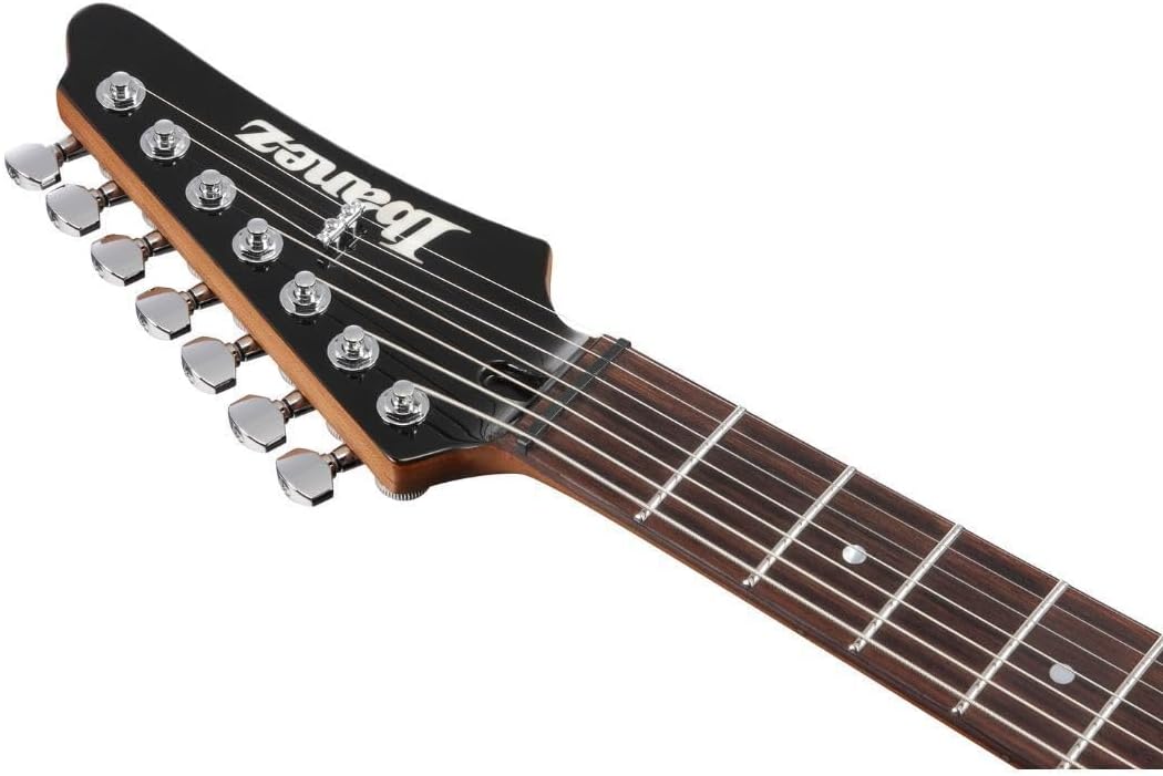 Ibanez Premium AZ427P2QM 7-string Electric Guitar - Twilight Blue Burst