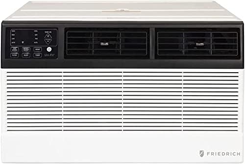 Friedrich UET12A33A Smart Thru-The-Wall Air Conditioner with 12000 Cooling BTU Capacity, 10600 BTU Heating Capacity in White