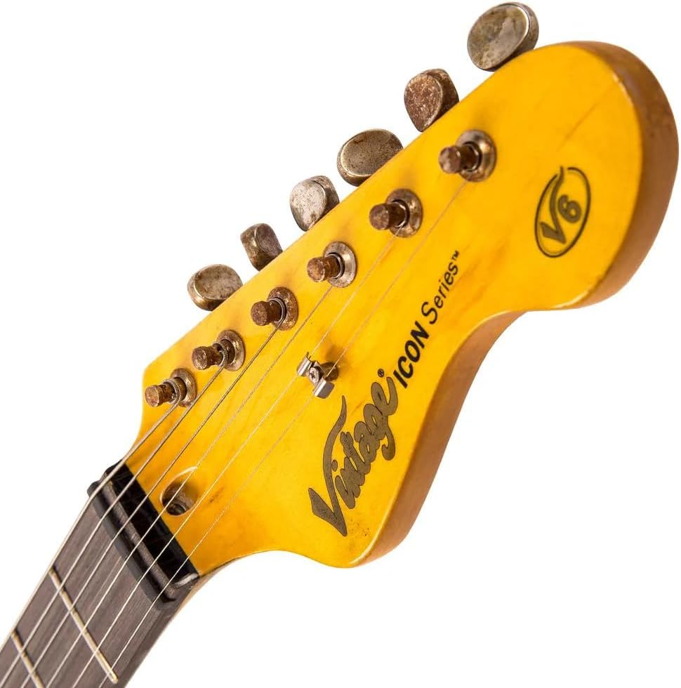 Vintage Guitars Icon V6 Electric Guitar - Sunburst