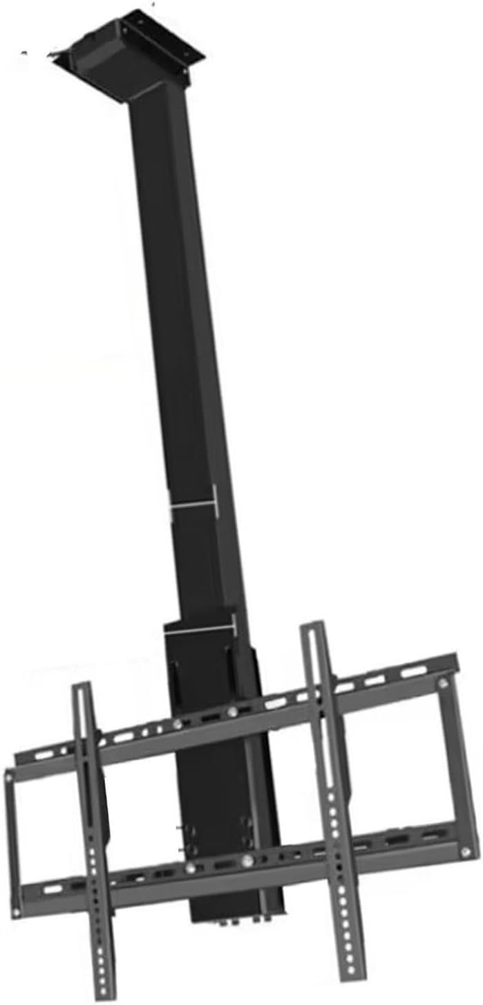 Monitor Mount,tv Wall Mount, Adjustable Ceiling TV Mount Bracket, Motorized Ceiling TV Mount, with Remote Control Motorized TV Mount, 360° Manual Rotation TV Lift, Fits 3