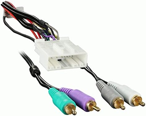 Single and Double DIN Car Stereo Radio Install Kit Package Compatible with 370Z 2009, 2010, 2011, 2012, 2013, 2014, 2015, 2016, 2017, 2018, 2019, & 2020 with Factory Amplifier