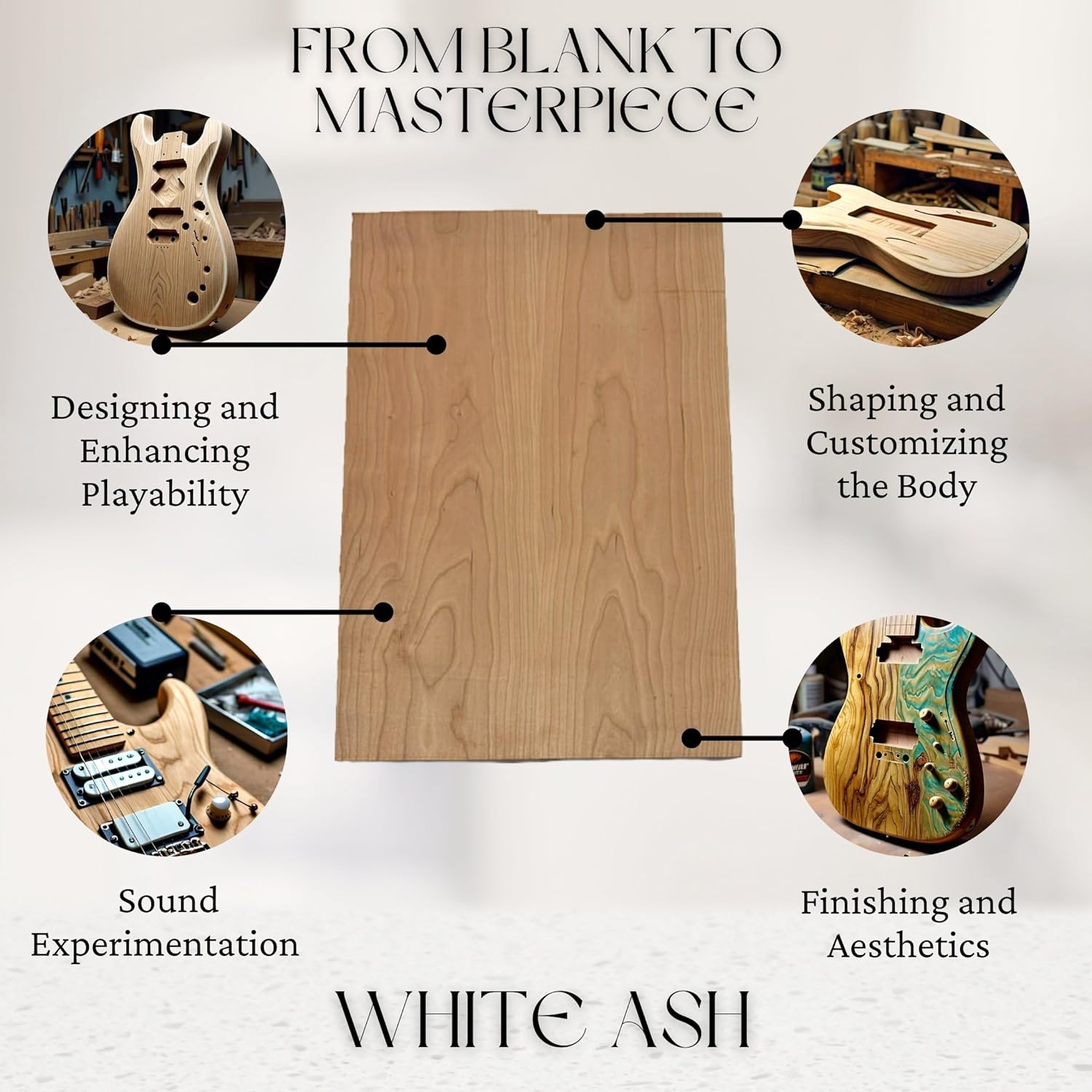 2 Pieces American Black Cherry 24