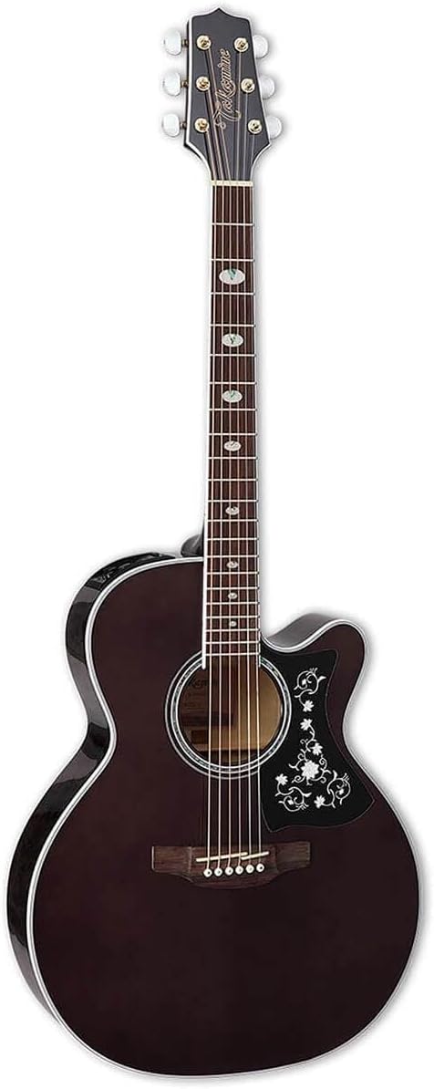 Takamine GN75CE TBK NEX Cutaway Acoustic-Electric Guitar, Transparent Black