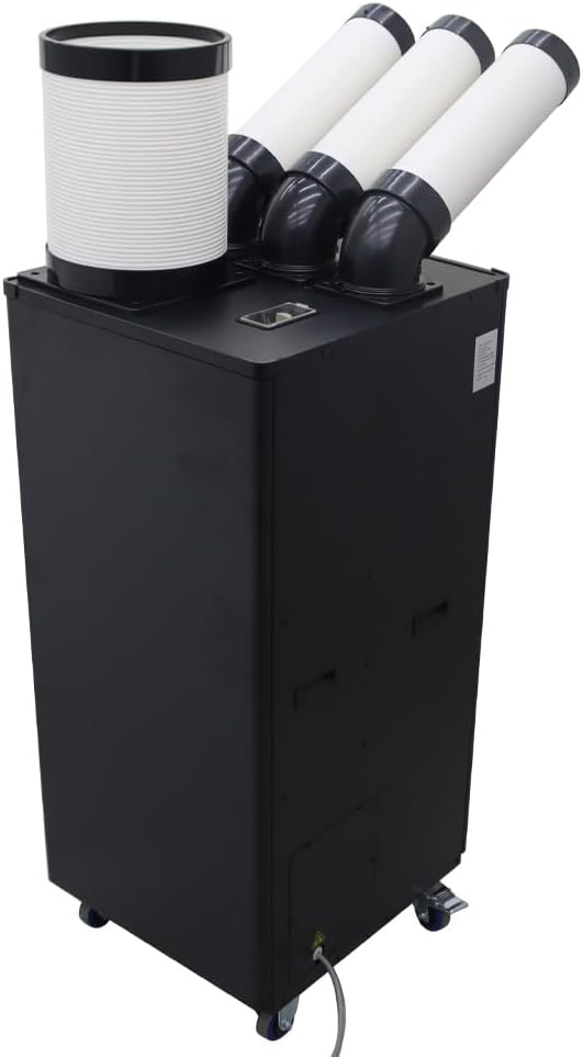 Industrial Spot Cooler Portable Commercial Air Conditioner 22500 Btu/h Mobile Indoor Outdoor Cooling AC 220V 2.5KW