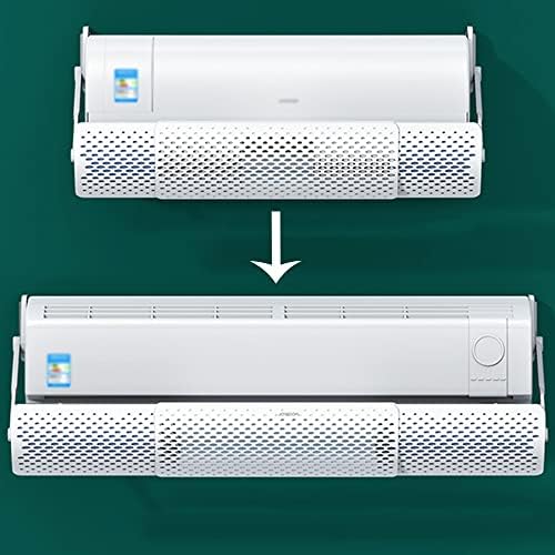 Air Deflector Adjustment Wall Mounted Air Conditioner Wind Shield Anti-Direct Blow Side Air Conditioner Deflector Width Adjustable