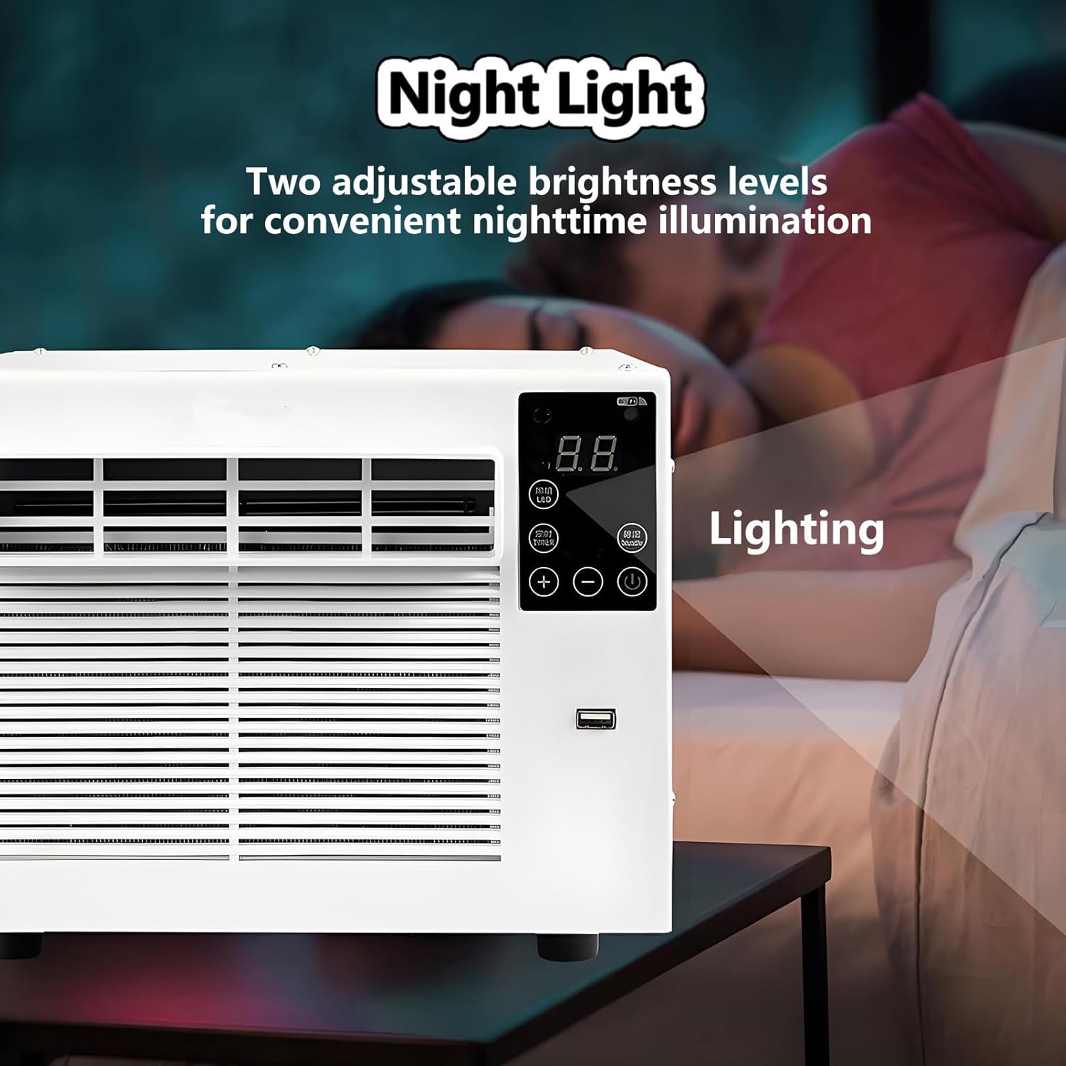 Dehumidifier Air Conditioner Combo for Room up to 5-8m² Air Conditioning Unit Mosquito Net Portable Quiet Mini Mobile Air Cooler Fan for Bedroom Kitchen Rental Home Dormitory Pet