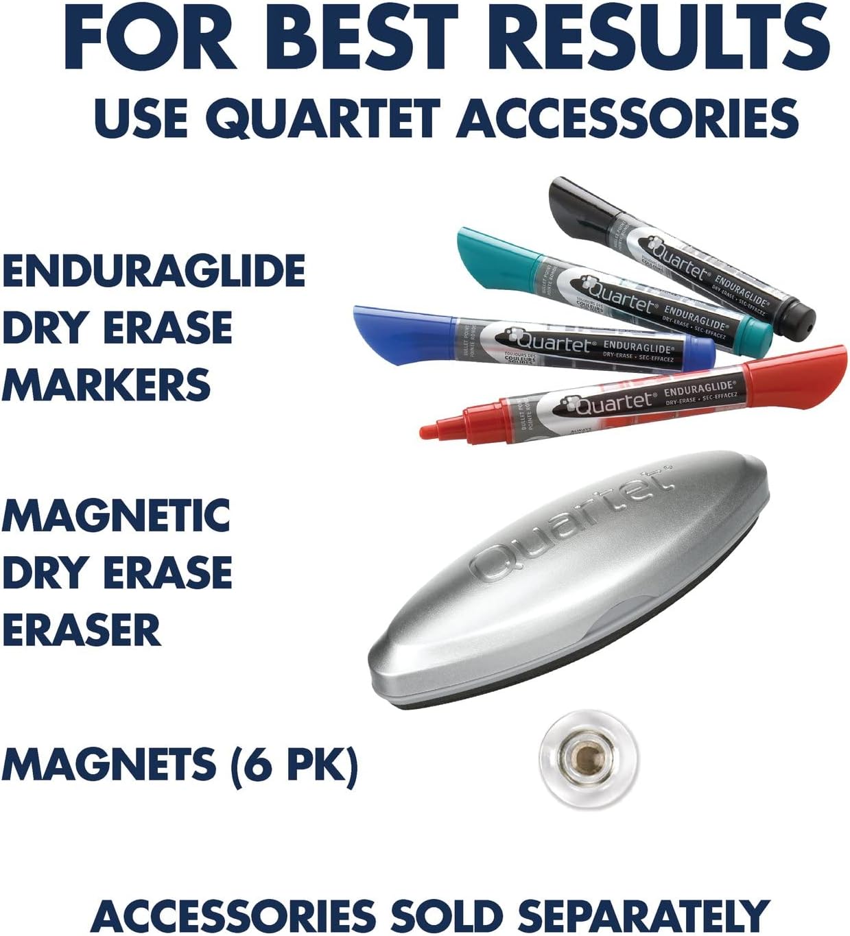 Quartet Whiteboard, Glass Dry Erase Board, Magnetic, 8' x 4', Infinity Frameless Mounting, White Surface, Accessory Tray, 1 Dry Erase Marker and 2 Glass Board Magnets (G9648W-A)