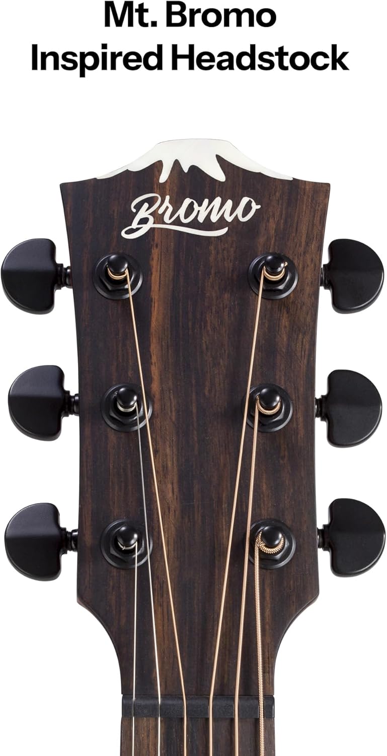 Bromo BAR 5CEL All-Solid Cut-A-Way Acoustic/Electric Guitar Left Handed