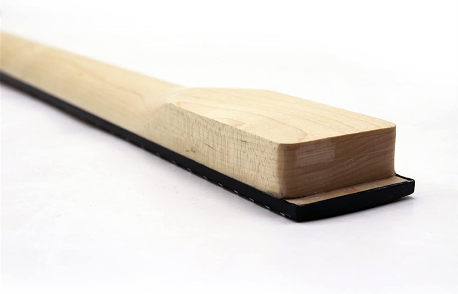 ZUZU 6 Strings Electric Guitar Neck Wood Guitar Neck Matte 24 Frets Unfinished Guitar Neck