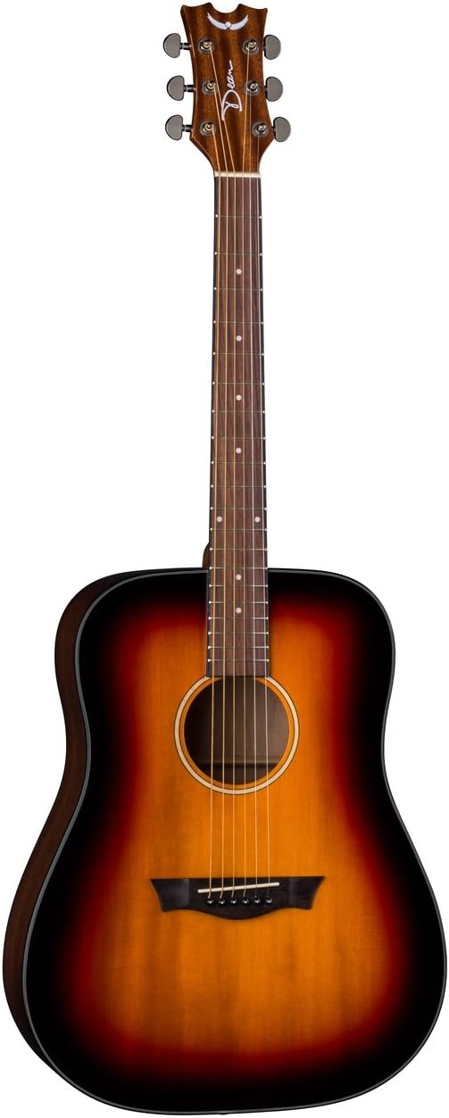 Dean Guitars 6 String Dean AXS Prodigy Acoustic Guitar Pack-Tobacco Sunburst PDY TSB PK