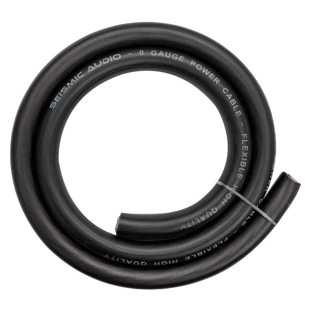 Seismic Audio - SA-AmpWK07-0 Gauge Car Audio Amplifier Installation Wiring Kit - Max 4000 Watt