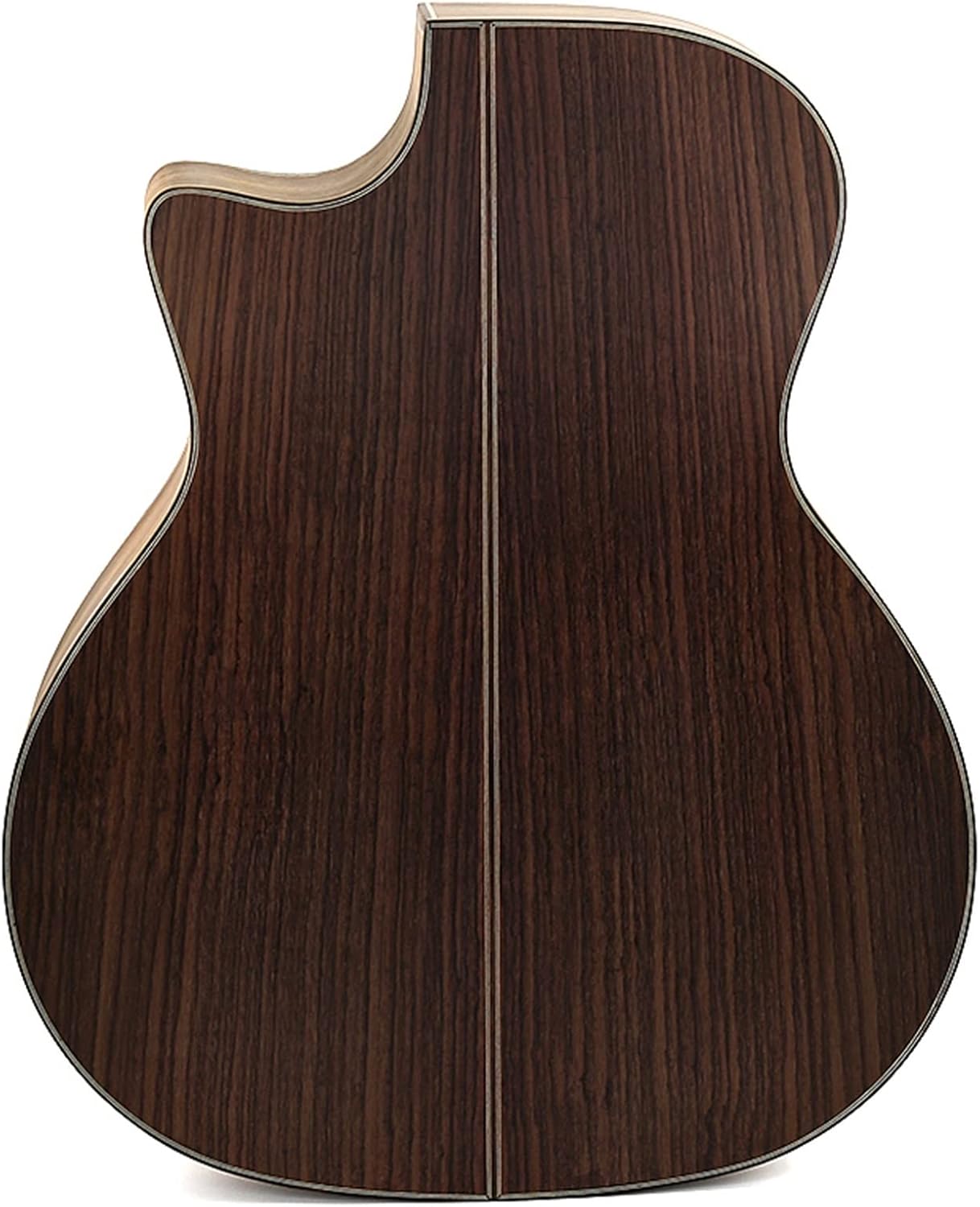Folk Guitar Missing Corner Full Single Finished Barrel Combination Rosewood Spruce Veneer DIY Guitar Material DIY Guitar Kit