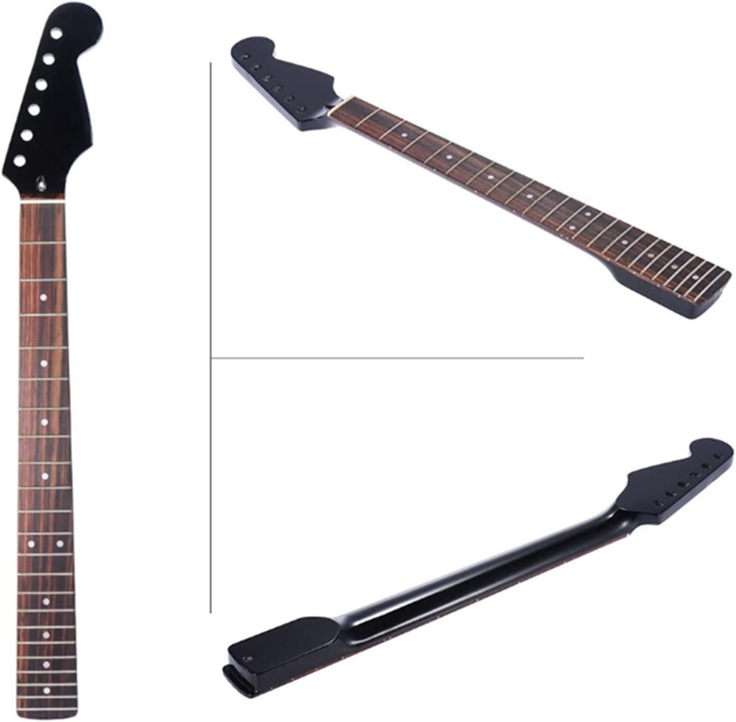 22 Frets Electric Guitar Neck Replacement Maple Neck Rosewood Fretboard Fingerboard for Electric Guitar Tool Guitar ​Neck Replacement