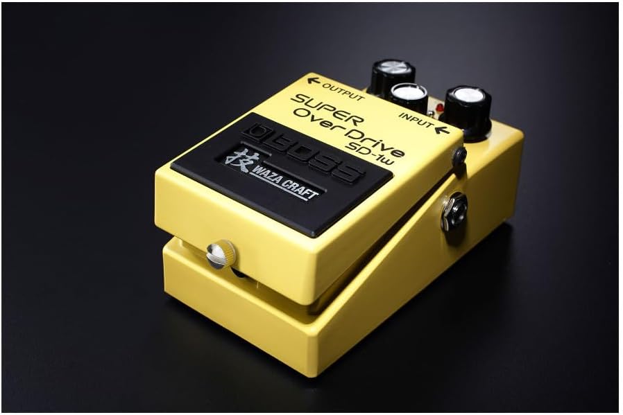 BOSS SD-1W SUPER OverDrive | Premium Waza Craft Guitar Effect Pedal with Analog Circuitry | True Reproduction of the Legendary BOSS SD-1 SUPER Overdrive | Standard & Custom Playing Modes
