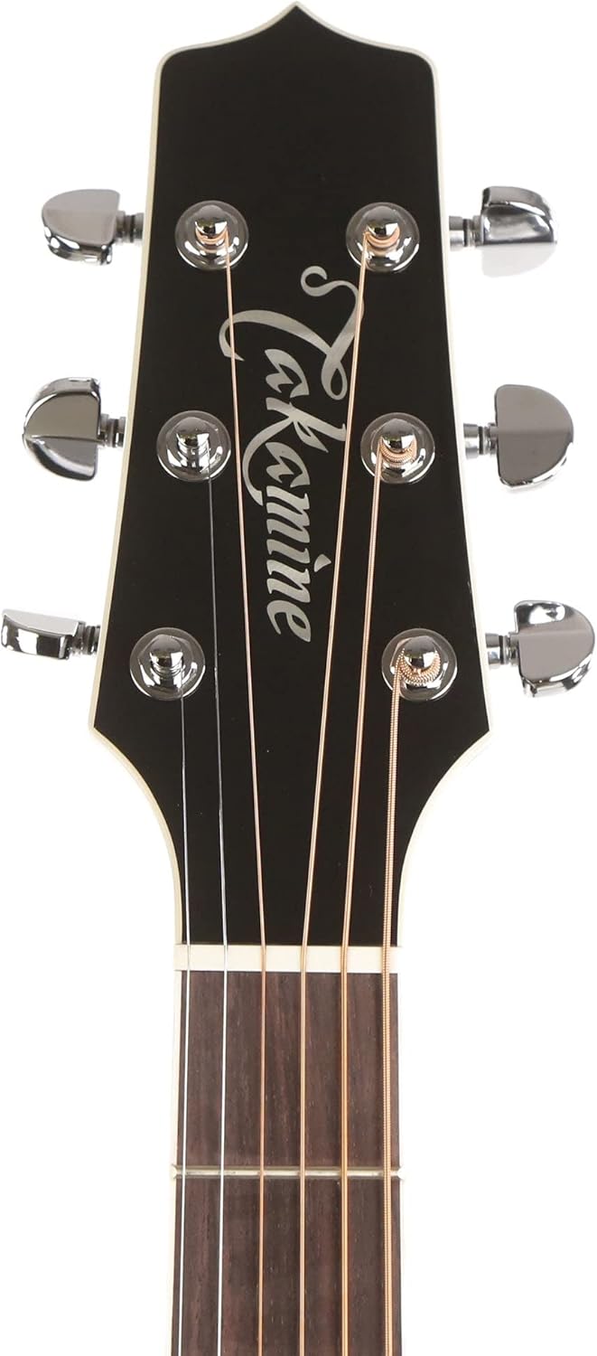 Takamine Legacy EF341SC, Left-handed Acoustic-Electric Guitar - Black