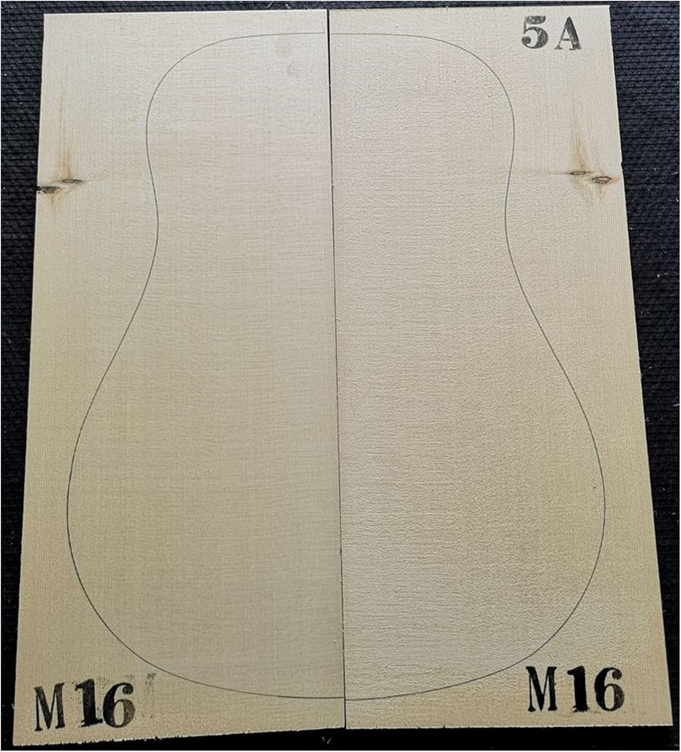 FLFL Spruce Guitar Panel Veneer Material for Making Guitar Panel Unfinished Guitar Kit (Color : 5)