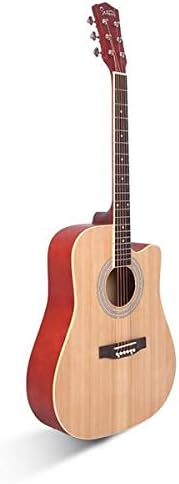 Music Lover GT502 41-Inch Notch Spruce Panel Matte Edging Folk Guitar Bag Shield Wrench Burlywood 3-7 Days Delivery