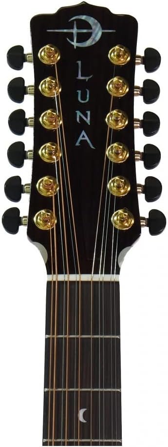 Luna Vista Eagle 12-String Cutaway Acoustic Electric Guitar with Case