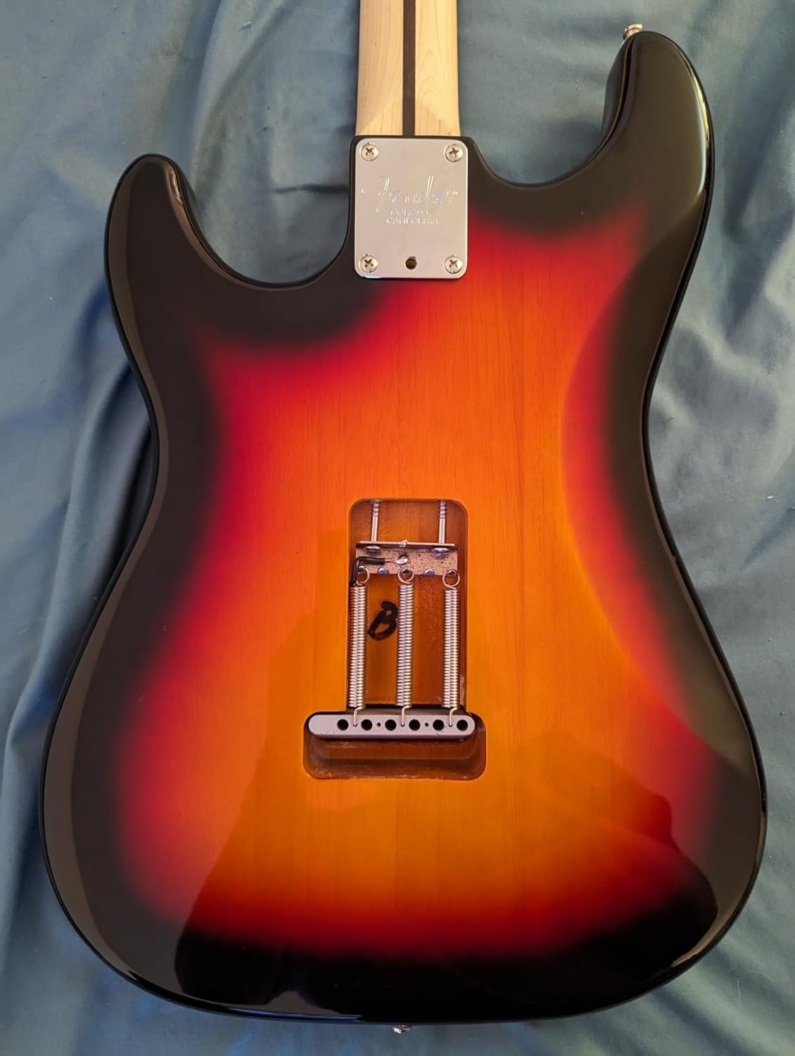 JD.Moon Electric Guitar Body for Fender ST Strat Guitar DIY Poplar Guitar Body HSS Glossy Sunset 56mm