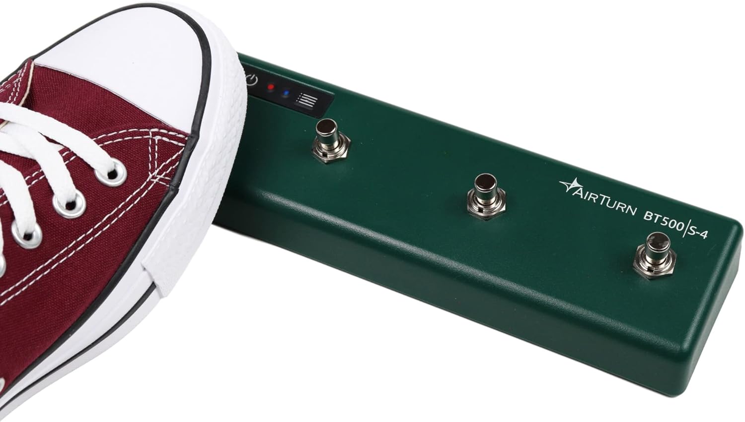 AirTurn BT500S-4 Bluetooth Pedal Page Turner DAW MIDI App Controller