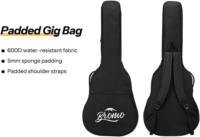 Bromo BAT 4MCE SG Solid Top Dreadnought Acoustic Guitar