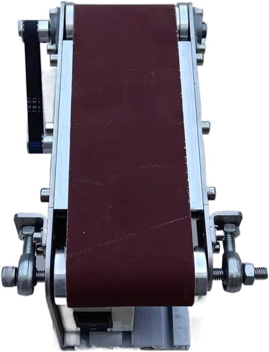 DIY Polishing Grinding Machine Desktop Belt Cutter Edges Sharpener Multifunctional Sander With 10PCS 533 * 75mm for Woodworking