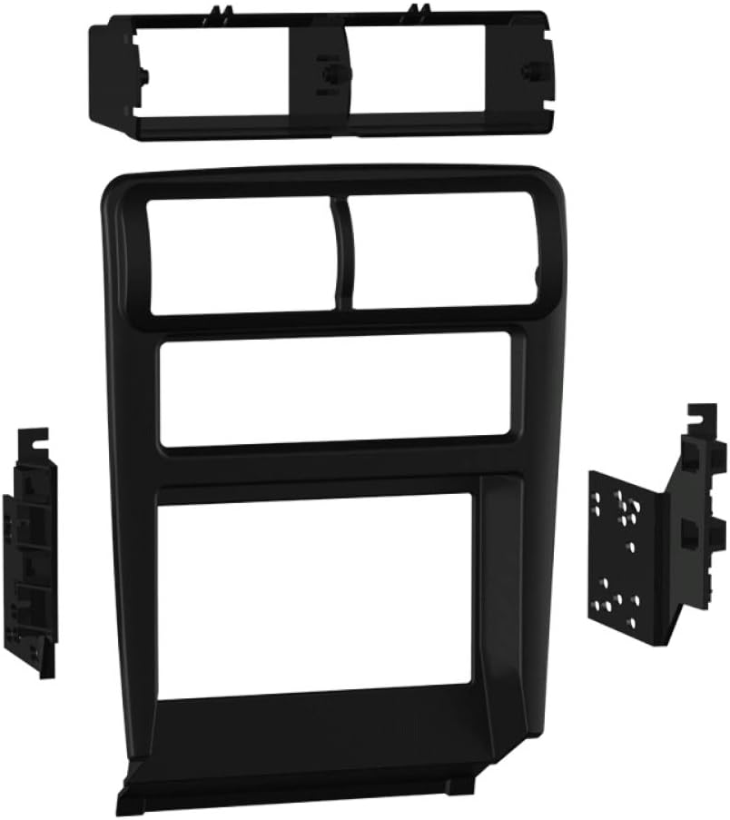 Metra Double DIN Radio Install Kit for 1994-2000 Ford Mustang with Factory Amp Integration Harness for Select 1986-2000 Ford Vehicles
